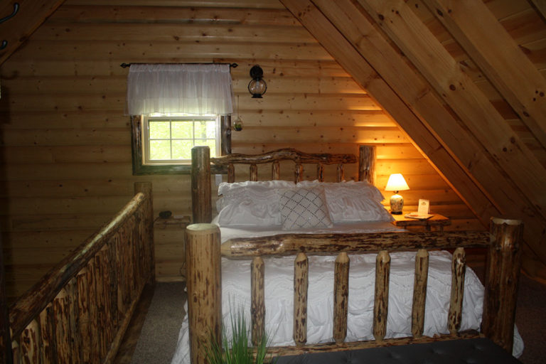 bedroom in loft